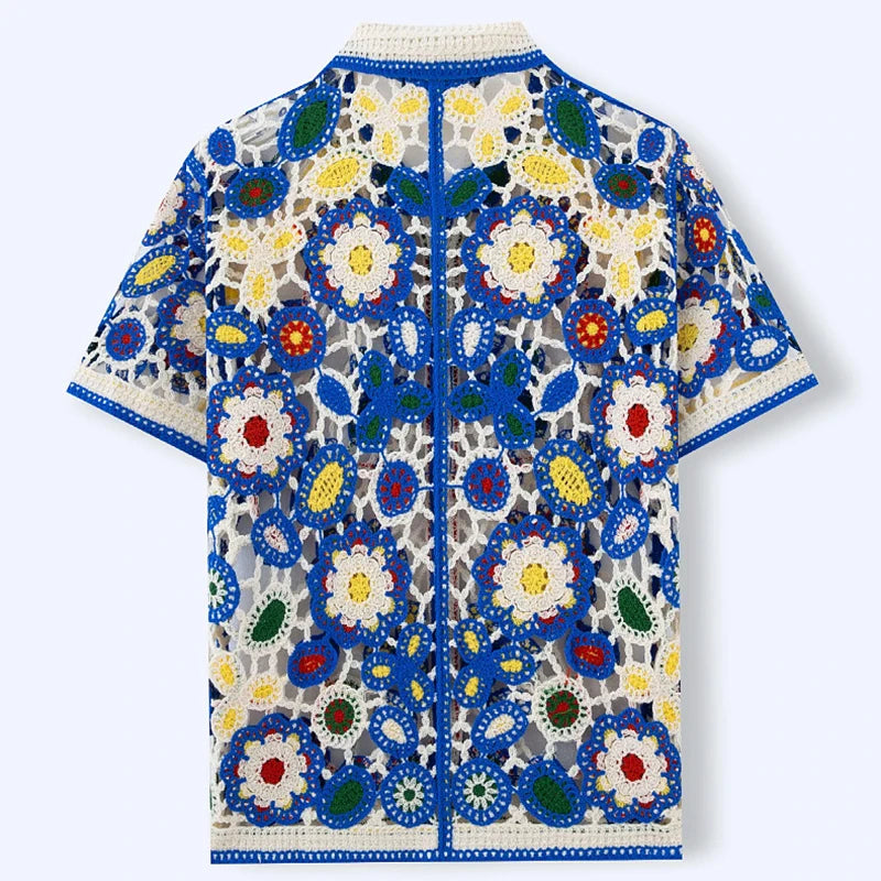 Bloom Crochet Shirt