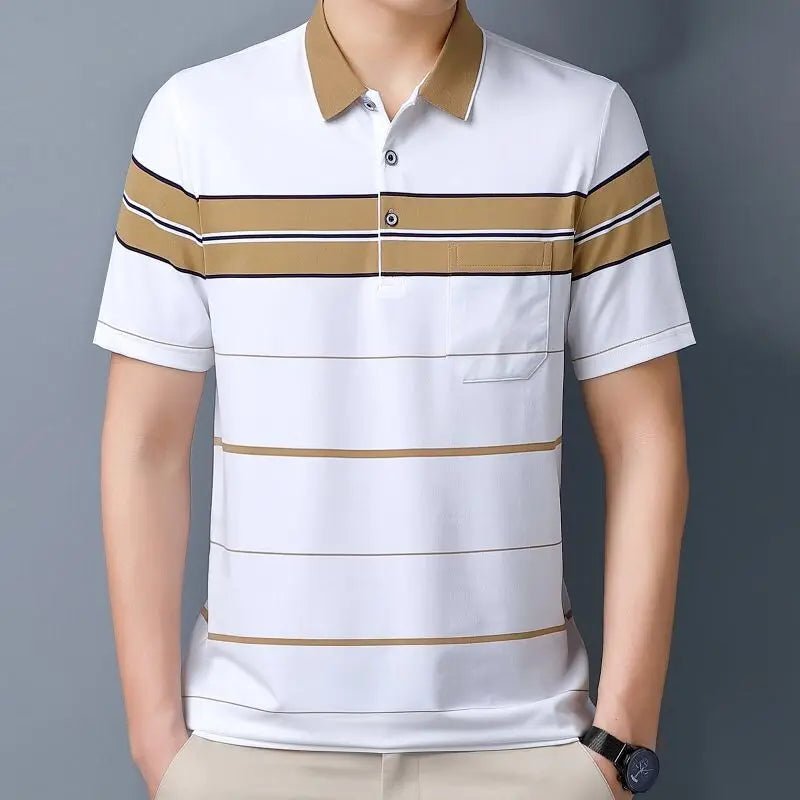 Jonathan Breely Striped Shirt