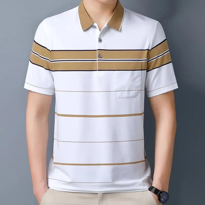 Jonathan Breely Striped Shirt