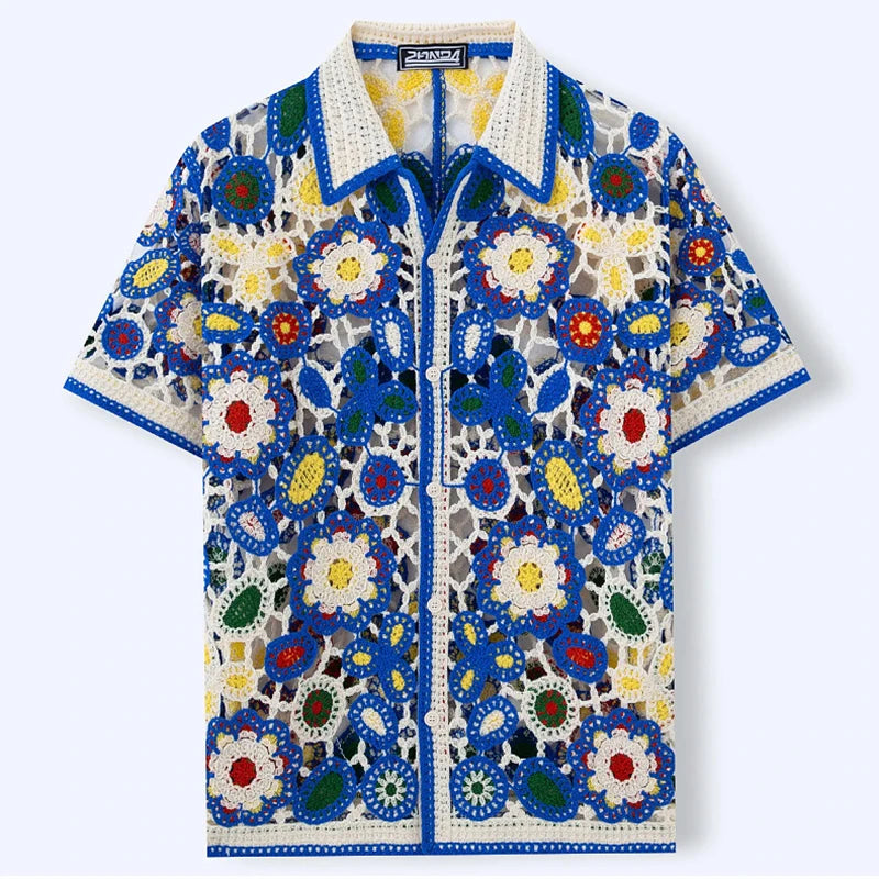 Bloom Crochet Shirt