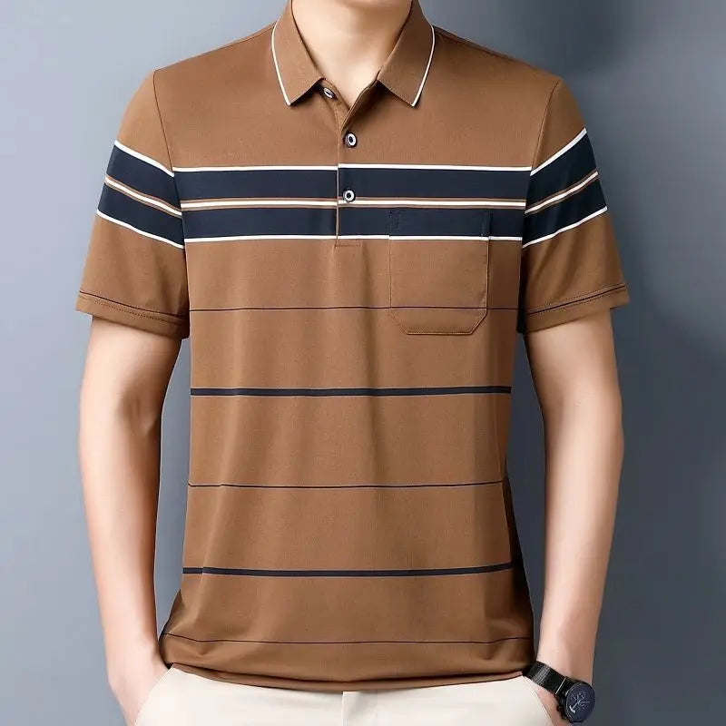 Jonathan Breely Striped Shirt